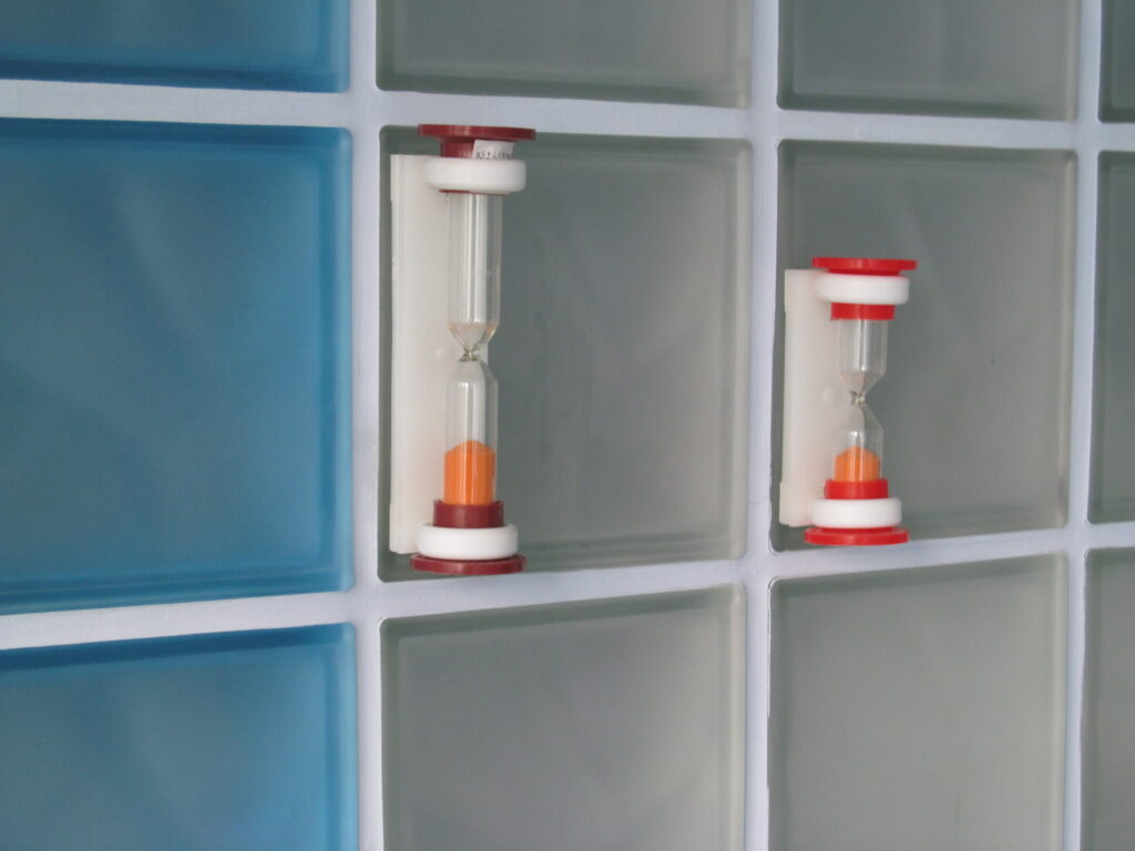 Держатель песочных часов (1-15мин) - настенный