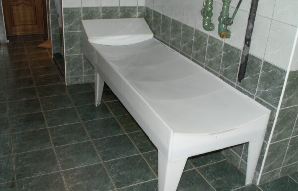 Кушетка для отпуска грязевых процедур – полная грязь