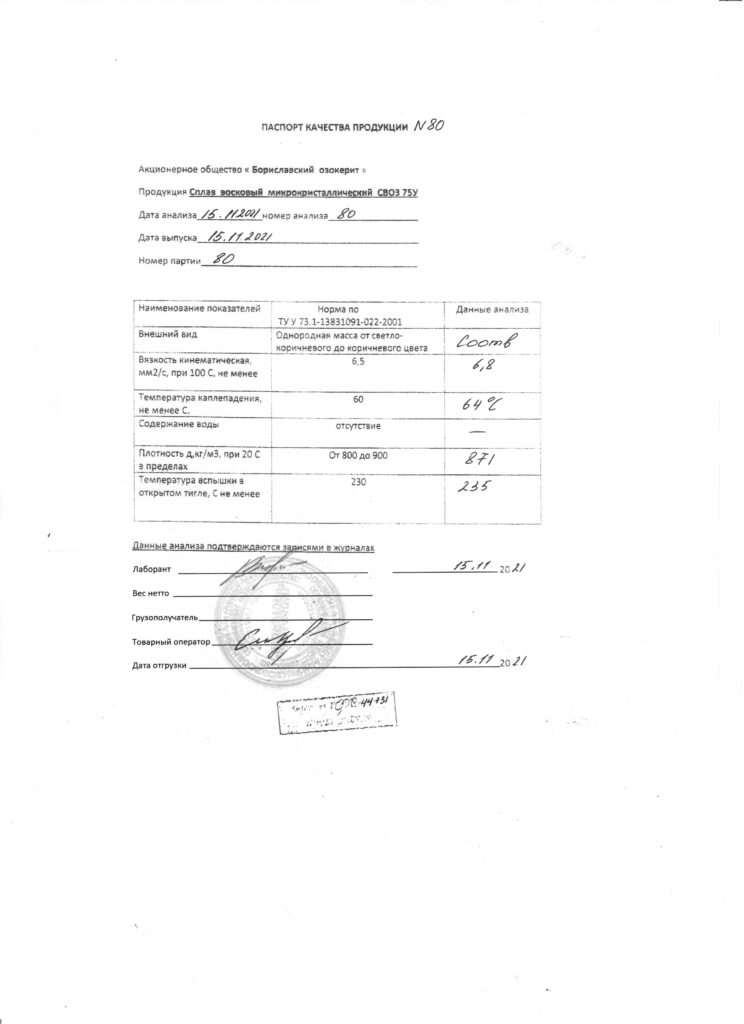 ОЗОКЕРИТ